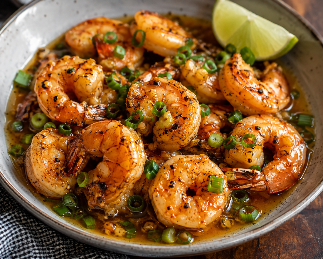 sHmoked Garlic Butter Shrimp